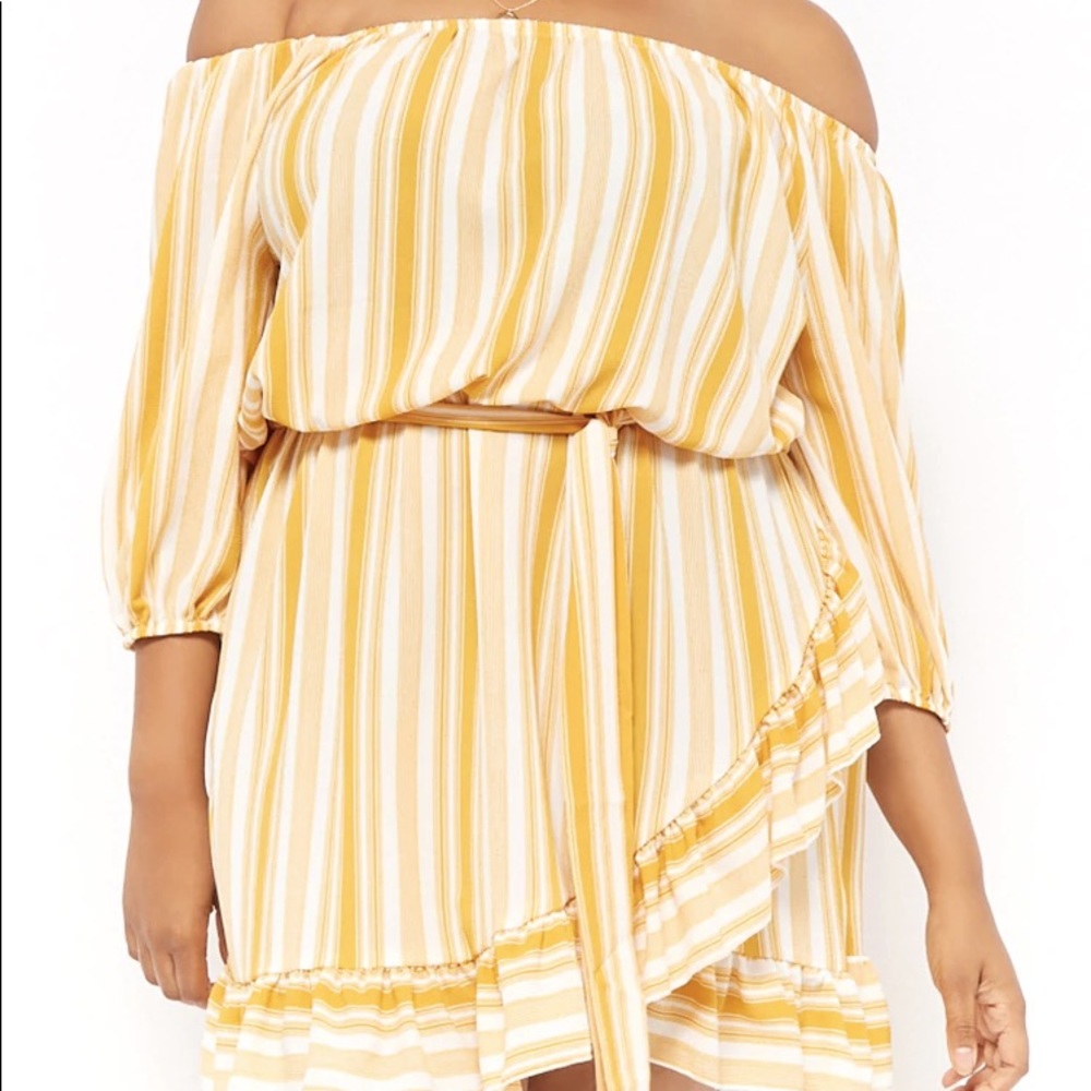 Forever 21 off the shoulder dress